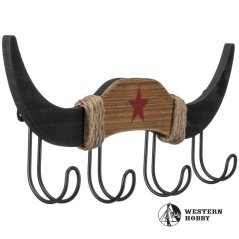 Háčky na stěnu - longhorn