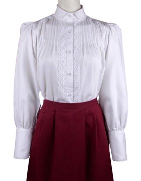 Old style halenky - Barva - Tmavě červená