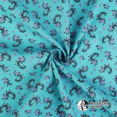 Bavlněná "calico" látka/plátno