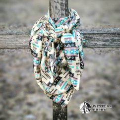 Hedvábný šátek Šátek Turquise