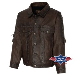 Pánská kožená bunda Rowdy