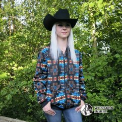 Unisex mikina Aztec black