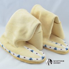 Apačské mokasíny s výšivkou