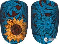 Nálepky na nehty Saddle Up Sunflower