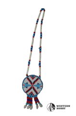 Celovyšívaná rozeta na krk