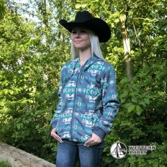 Unisex mikina Aztec gray