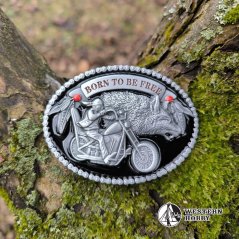 Spona na opasek - Born to be free